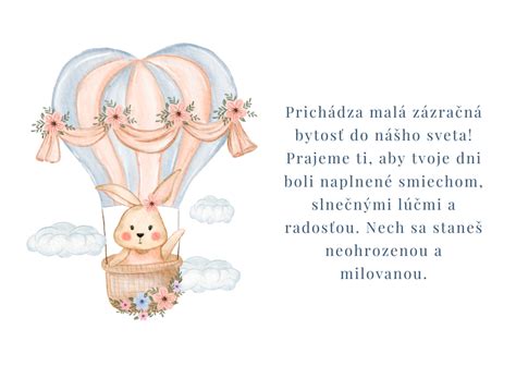 Vtipné darčeky a oznámenia k narodeniu dievčatka